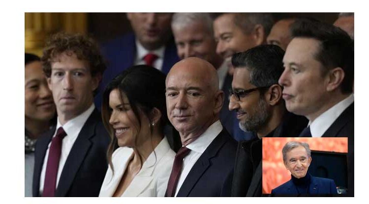 Bernard Arnault and Mukesh Ambani Among Notable Attendees