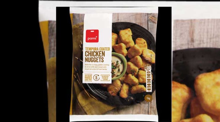 Pams brand Tempura Coated Chicken Nuggets